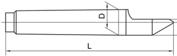 Полуцентр упорный OCM КМ3