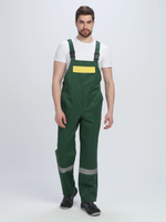 Костюм Лигор-2 СОП (тк.Смесовая,210) п/к, зеленый/желтый