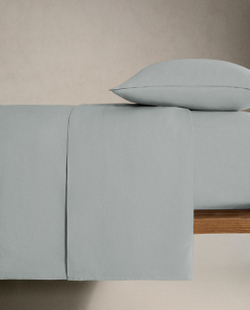 Пододеяльник Zara Home хлопок, лён 100%, однотонный, 3110/088
