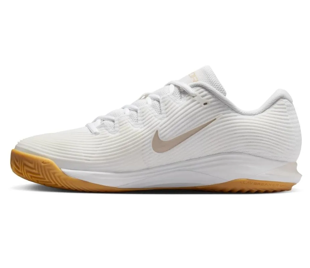 Мужские кроссовки теннисные Nike Zoom Vapor 12 Clay - white/lt orewood/linen