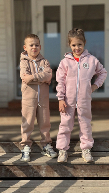 Комбинезон теплый детский 110-116 см