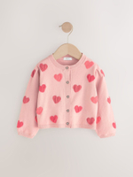 Кардиган для девочки Next E25-142, Розовый