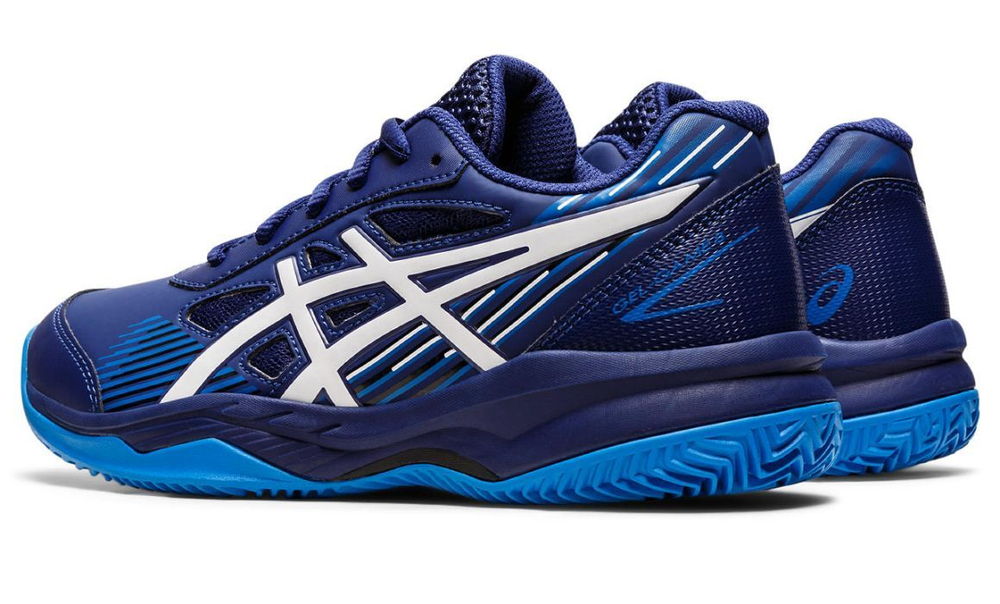детские Кроссовки теннисные Asics Gel-Game 8 Clay/OC - dive blue/white