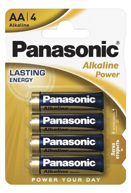 Батарейка PANASONIC LR 6 Alkaline Power bl/4