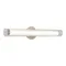 SL2010.131.01 Светильник настенный ST-Luce Никель/Белый, Прозрачный LED 1*13W 3000K/4000K ENFYS