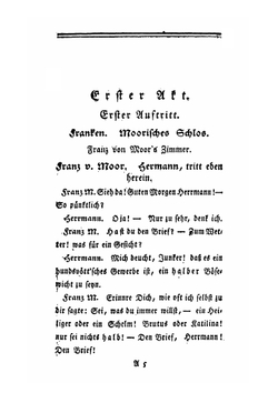 Die Räuber. Trauerspiel | Friedrich Schiller