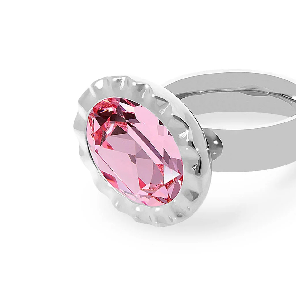 Кольцо Qudo TIVOLA UNICA big (S/P) Light rose 56 686639