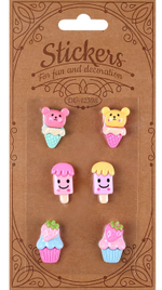 Наклейки "Фигурки" ассорти, DV-12398 (Darvish)