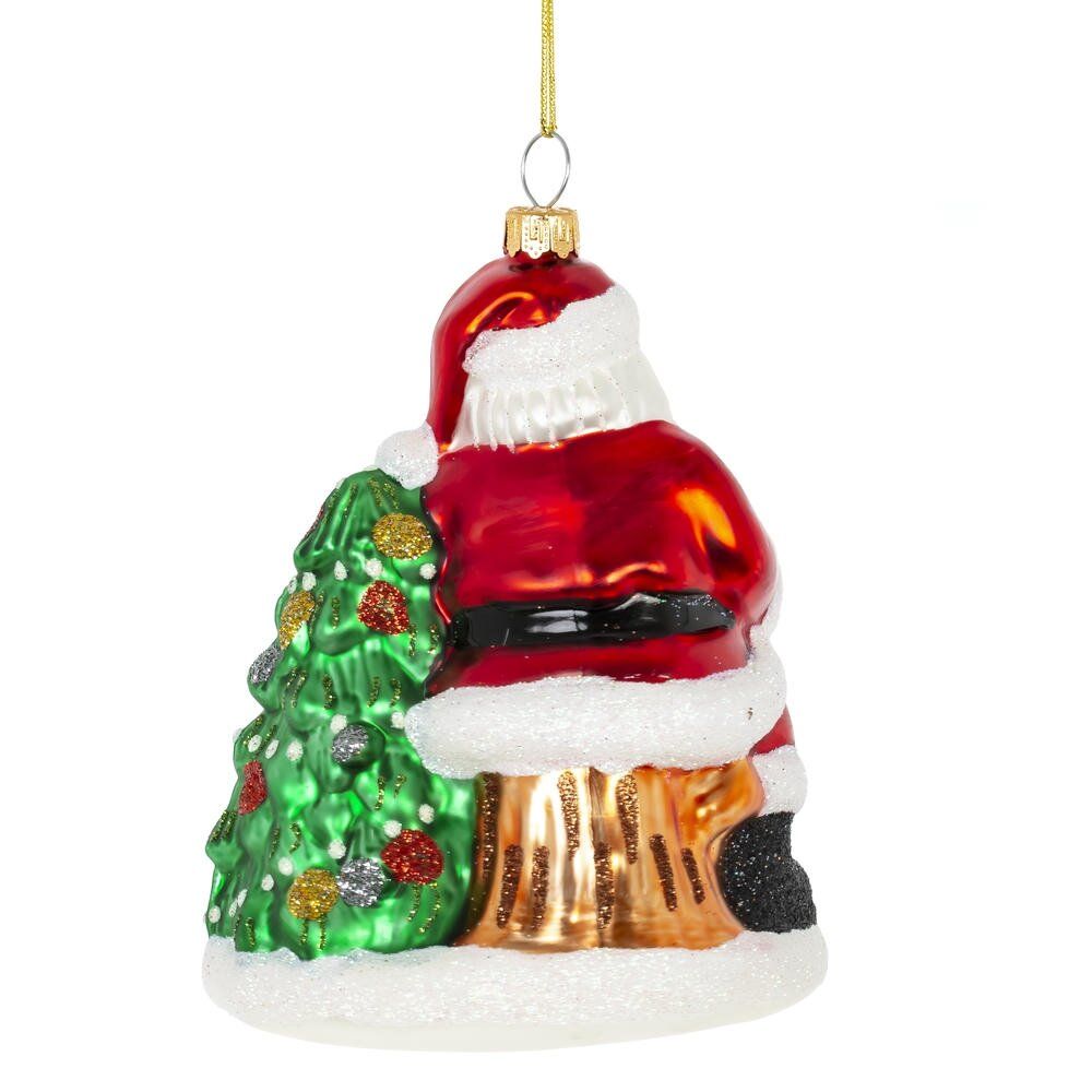 GAEM Украшение новогоднее "Дед Мороз", L9,5 W9 H13 см
