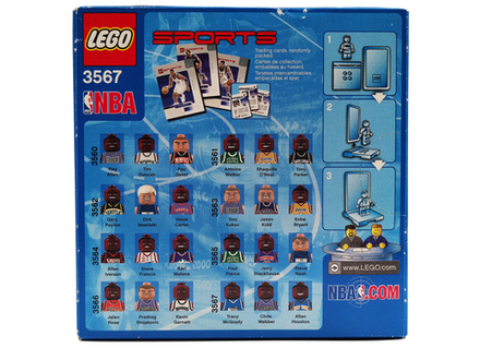 Конструктор LEGO Спорт 3567 Коллекционеры НБА № 8