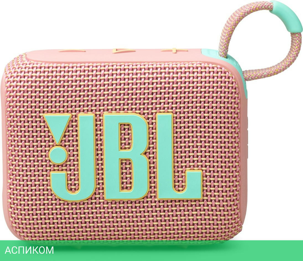 Беспроводная колонка JBL Go 4 Pink (JBLGO4PINK)