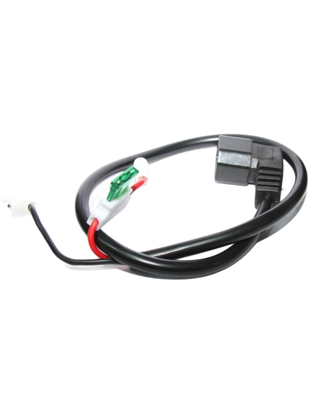 Провод кабель (папа) 2х1.5мм с предохранителем аккумулятор контроллер для электровелосипеда