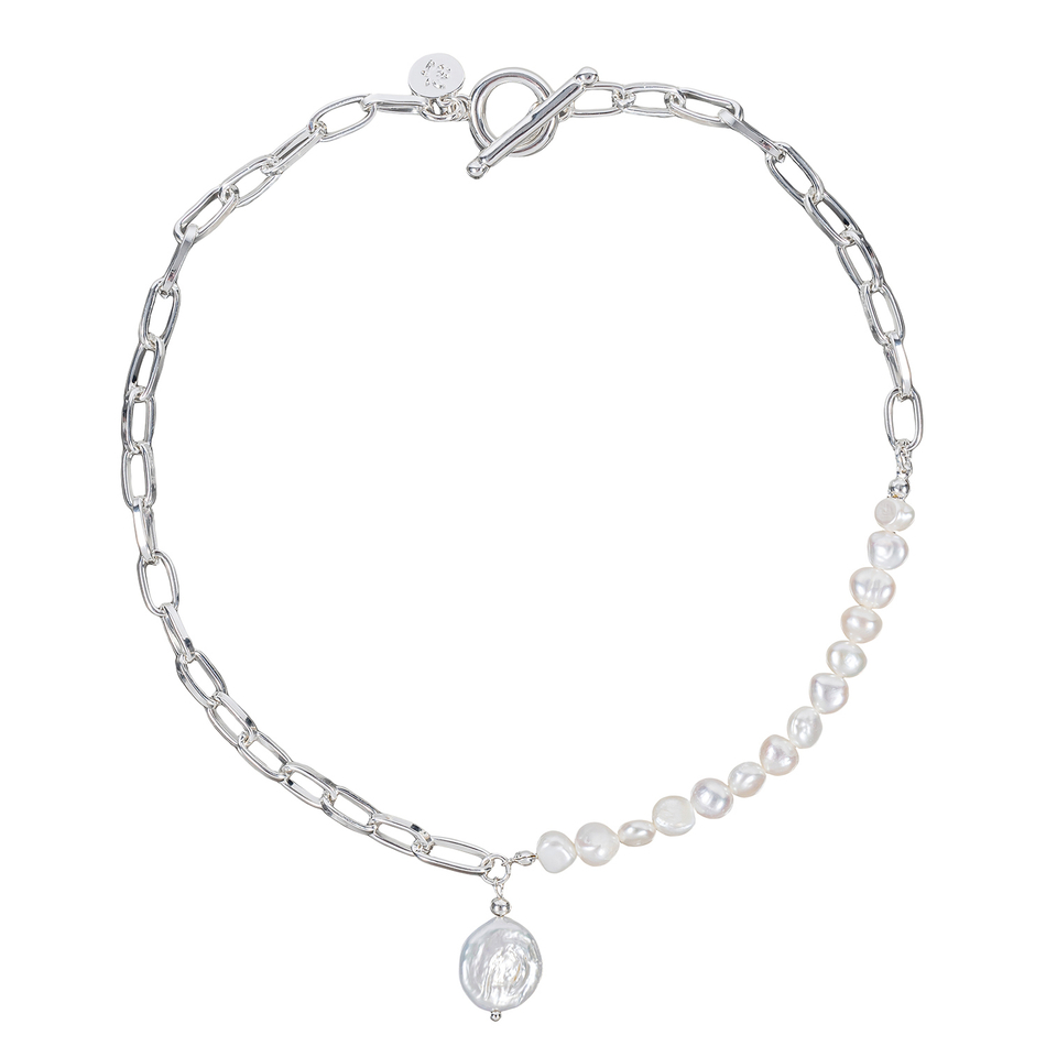 Колье Fiore Luna Pearle Half Togl BL4505 S