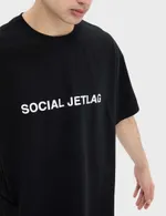 Футболка ZNY SOCIAL JETLAG SS22 Черная