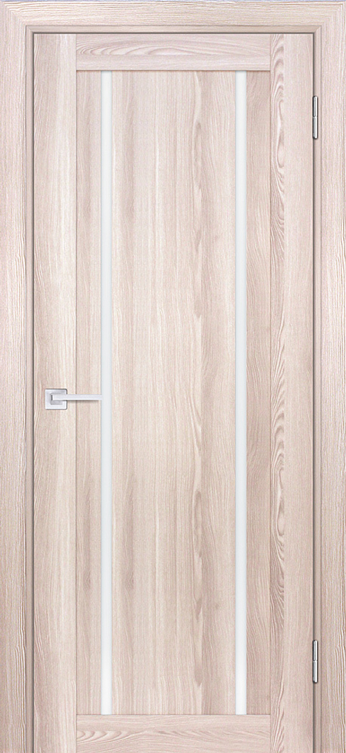 Дверь PSK-9 / Цвет Ривьера крен-экрю / белый лакобель / Двери PROFILO PORTE