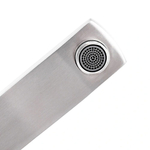 Смеситель для раковины, Frap, корот изл, с картриджем, нерж, F10802-2