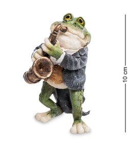 FG-6211-XD Фигура Лягушка «Саксофонист» (Sealmark)
