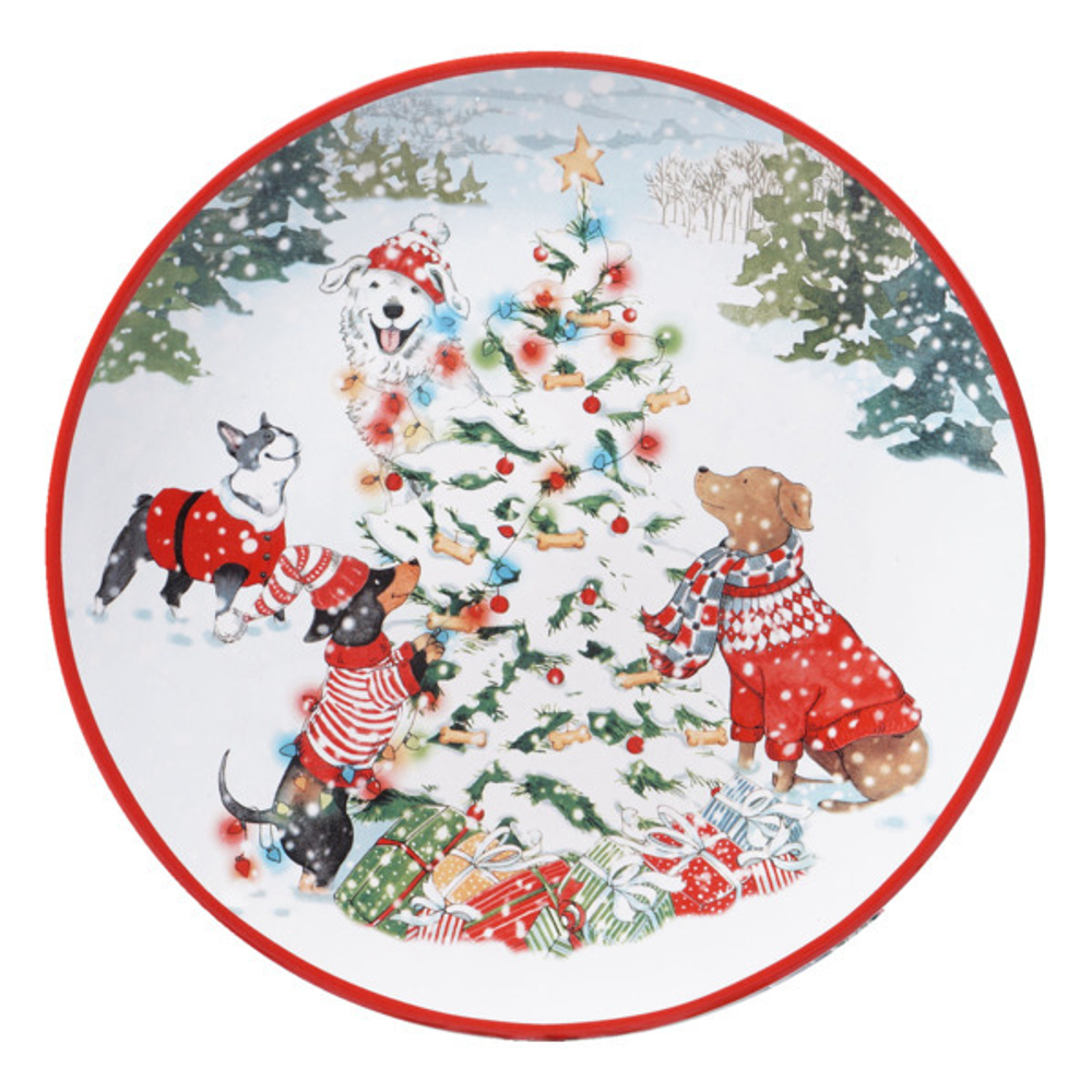 Тарелка обеденная 28см Certified Int. Особый праздник