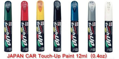 Краска HONDA NH-512Z для ремонта сколов и царапин Soft99 TOUCH UP PAINT, флакон с кисточкой, 12 мл H74