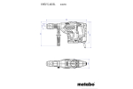 Эл. перфоратор  Metabo KHEV 5-40 BL  SDS-max комбинированный