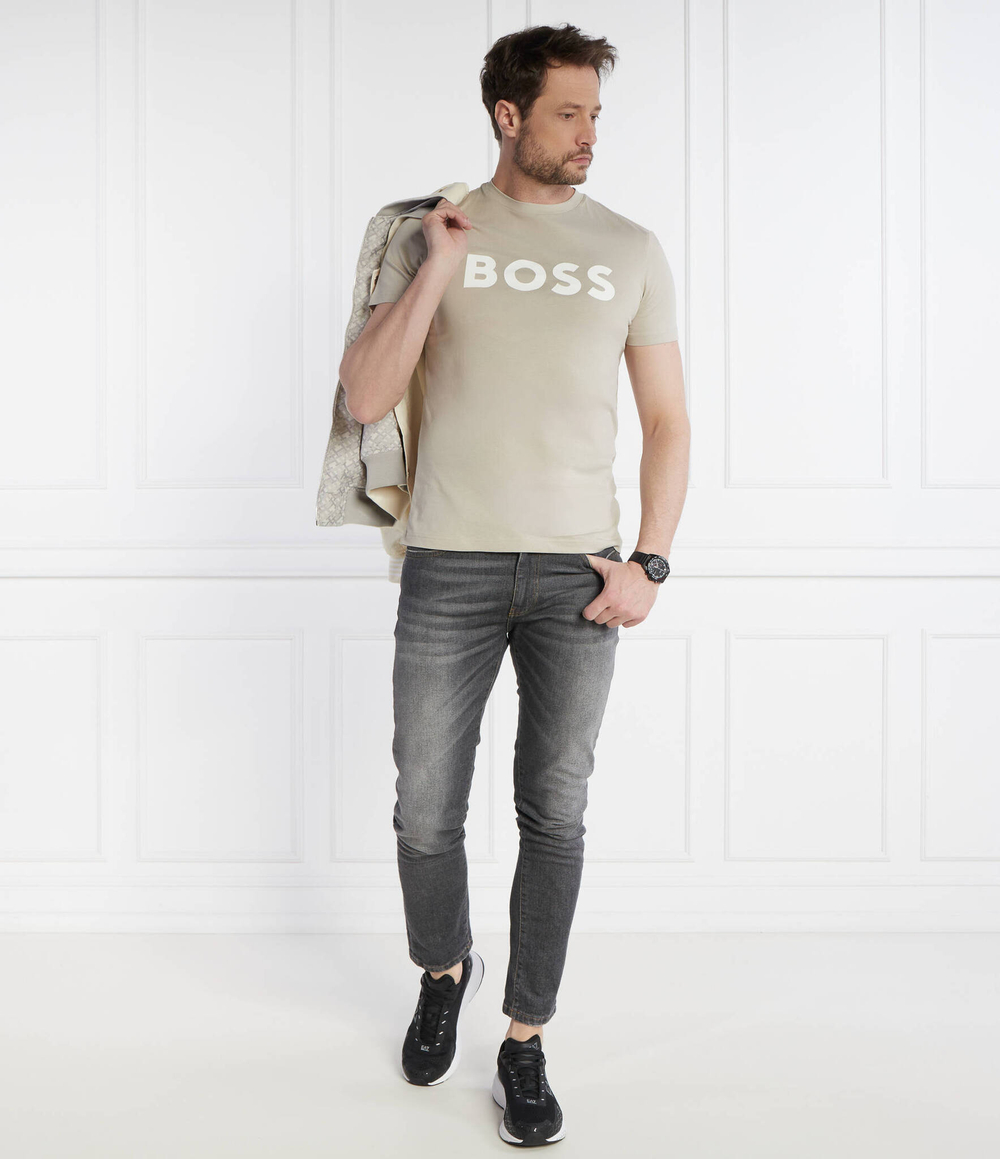 Футболка BOSS ORANGE - бежевый(50481923)