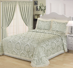 Покрывало 240х260 Sofi De MarkO Лолита изумруд