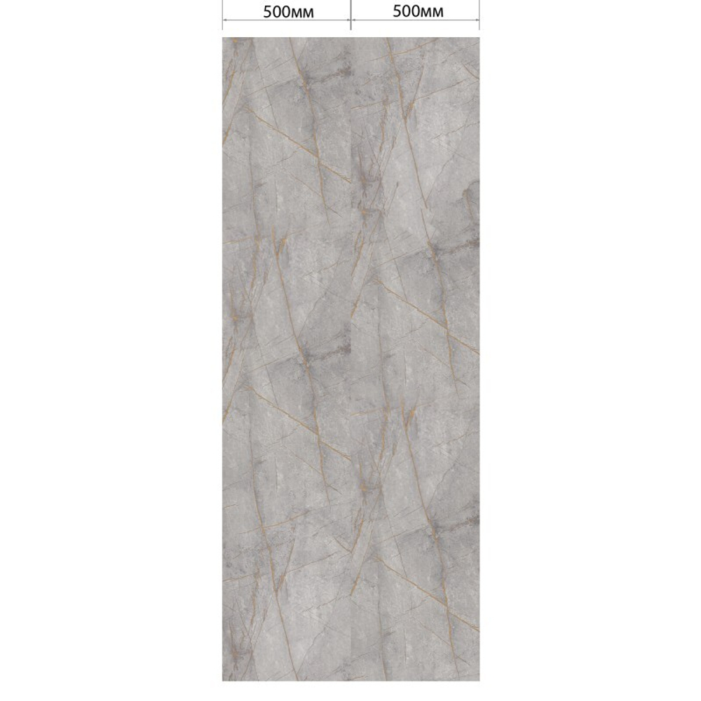 Ламинированная панель ПВХ ВЕК Мрамор Византийский 2700х500мм