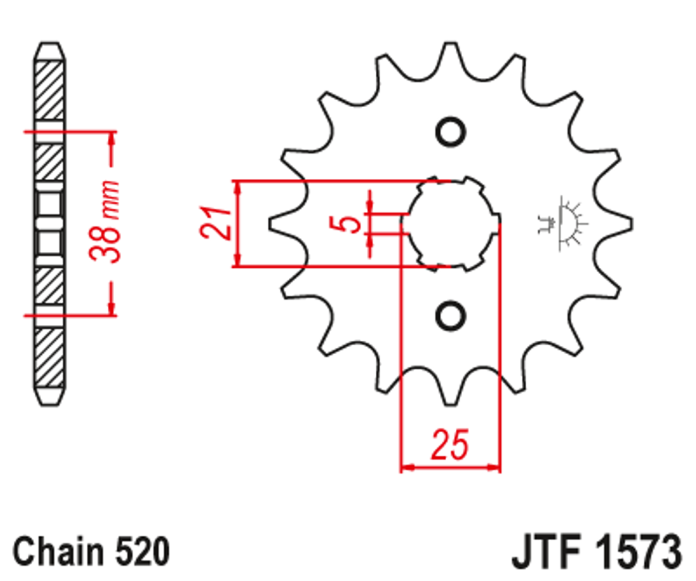 Звезда JTF1573.14