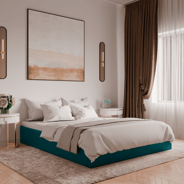 Двуспальная кровать с настилом Бокс, 140х180