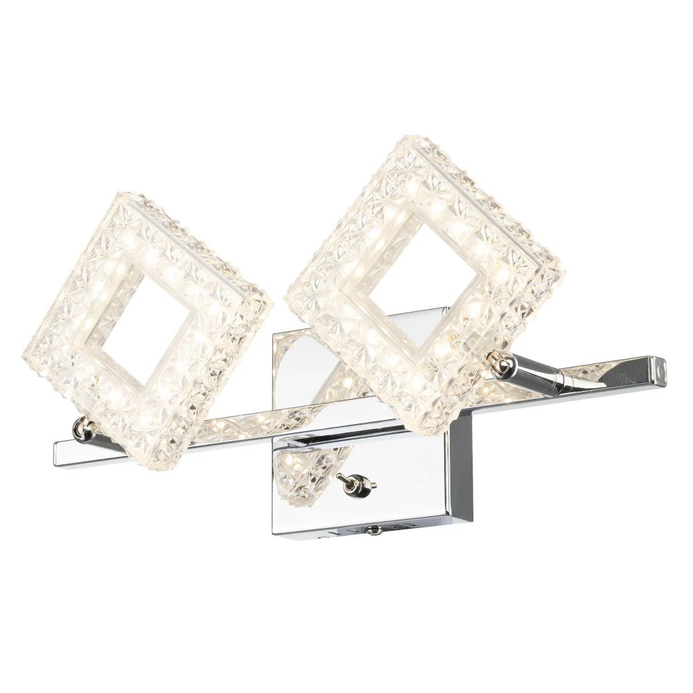 Citilux Кристалино CL559621 LED Спот поворотный с выключателем Хром