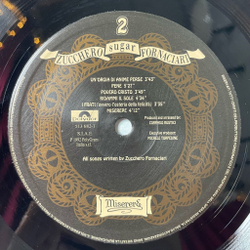 Винтажная виниловая пластинка LP Zucchero Sugar Fornaciari Miserere (Italy 1992)