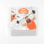 Коробка складная подарочная «Самому сильному», 20 × 18 × 5 см