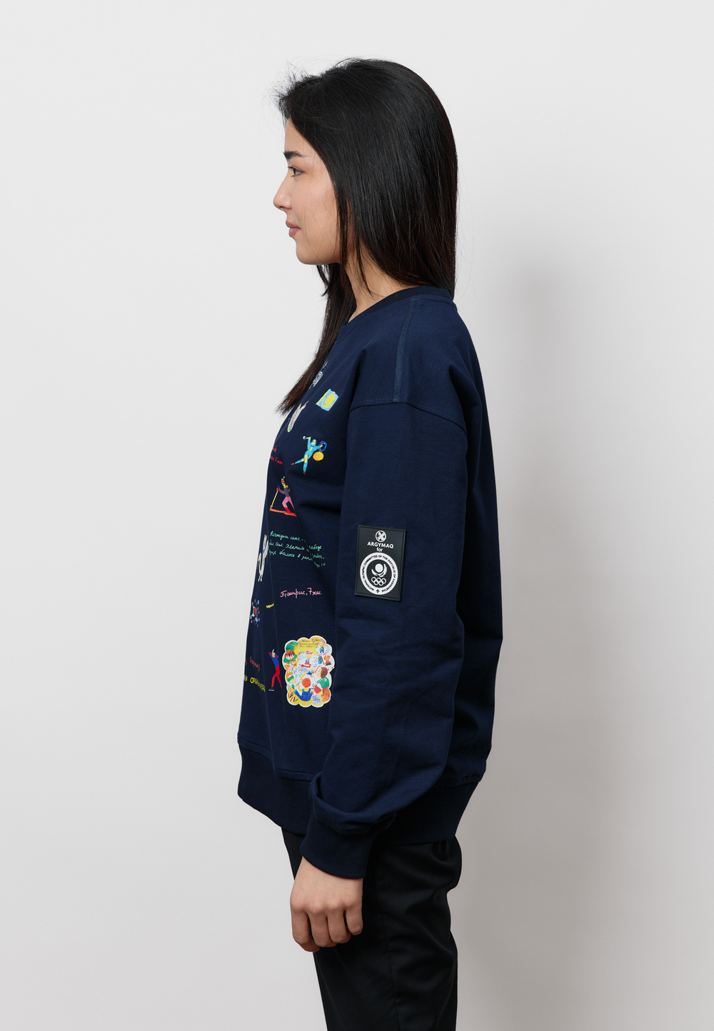Свитшот OLYMPIC CHILD DARK BLUE