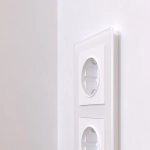 Рамка на 3 поста Acrylic (белый) W0032701