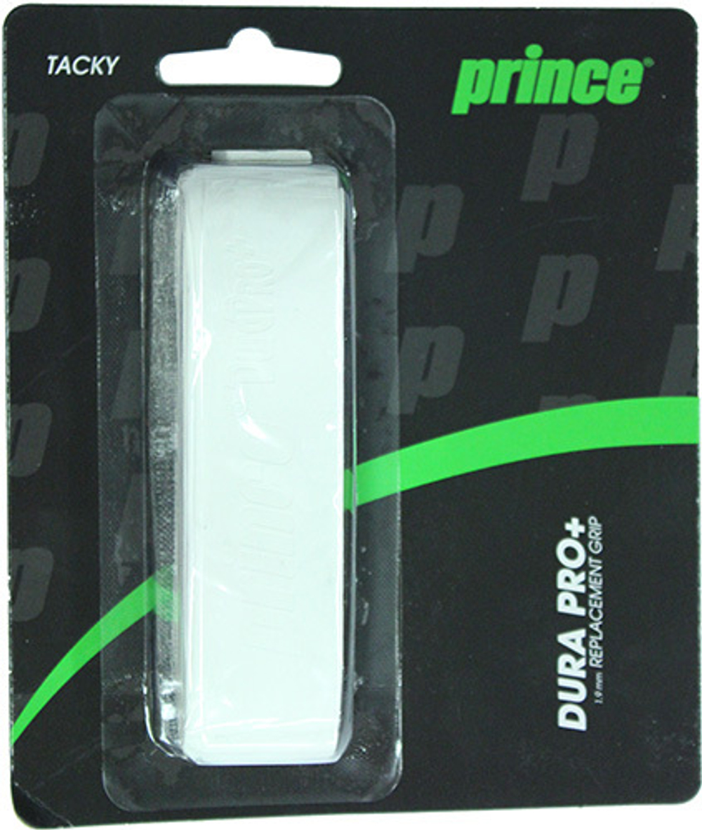 Теннисные намотки базовые Prince Dura Pro+ 1P - белый