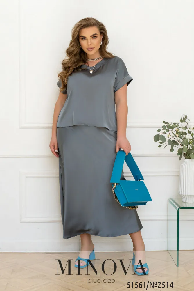 Костюм 2514-серый Minova
