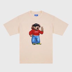 Футболка Market Fit Check Bear Butter Cream