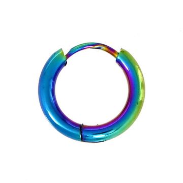 Серьга кольцо хамелеон (2,5*10) мм