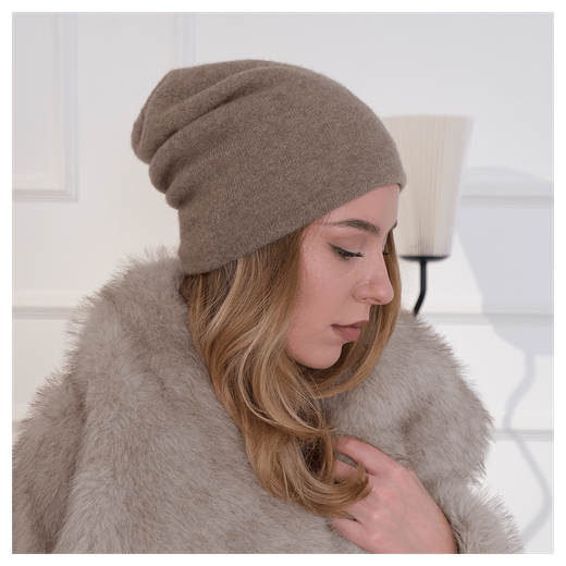 Шапка из кашемира «Волшебное прикосновение»