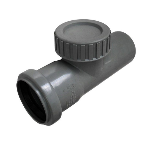 Ревизия ПП (полипропилен) для канализации Дн 110, с крышкой, с уплотнительным кольцом, Политэк