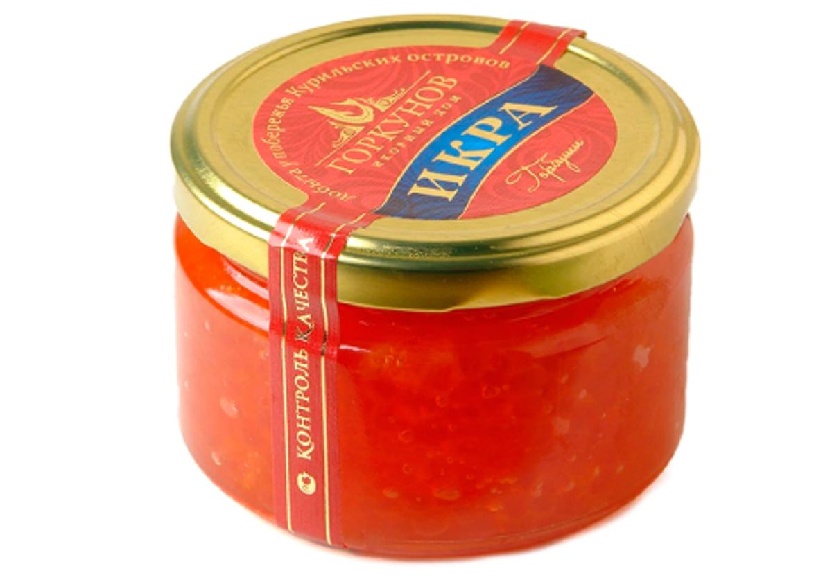 Икра красная горбуши "Горкунов", 250г