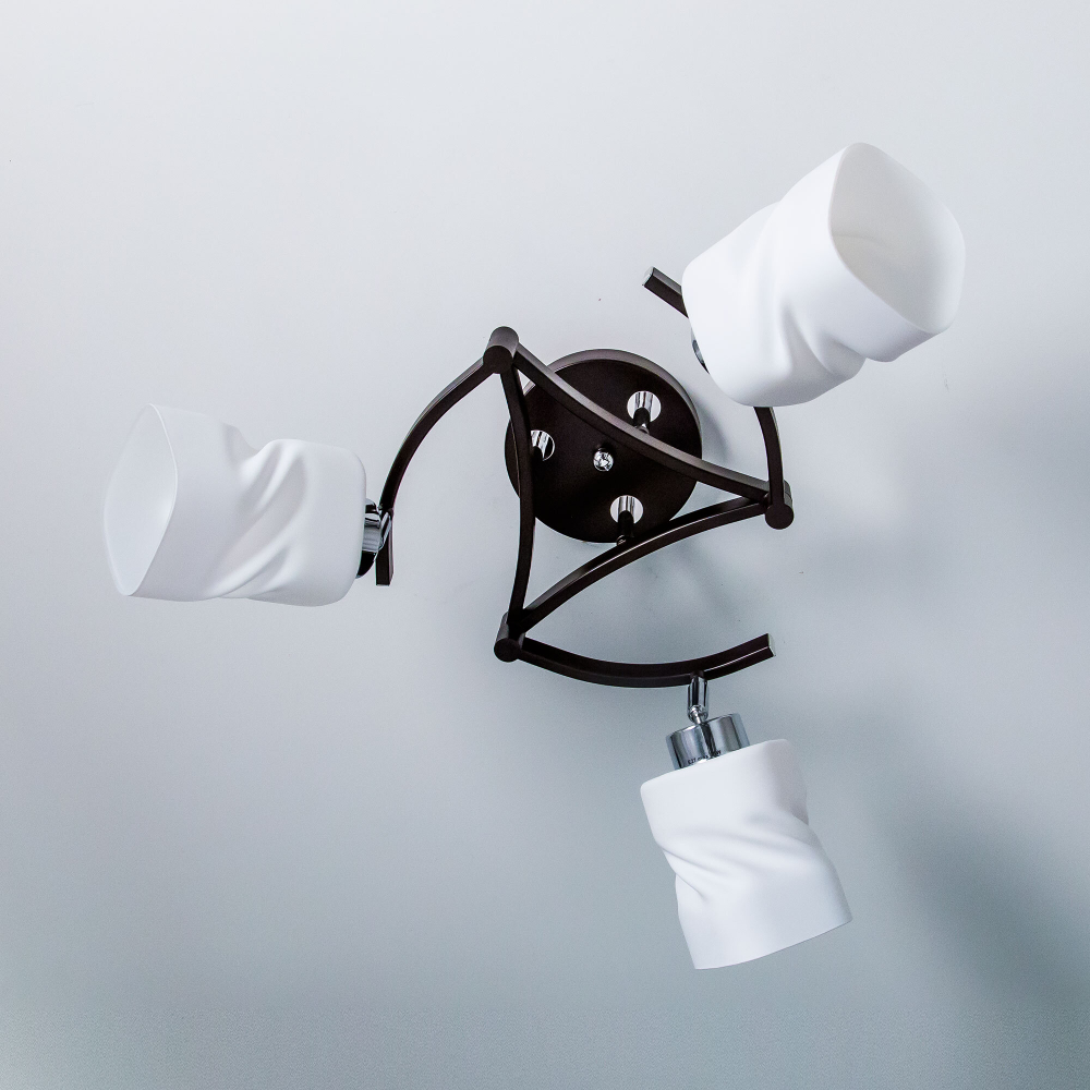 Citilux Берта CL126132 Люстра поворотная Венге Хром