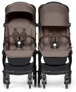 Коляска прогулочная для двойни Bumprider Connect.mini Taupe