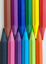 Карандаши цветные с ароматом розы Fine Line Basic 12 цветов