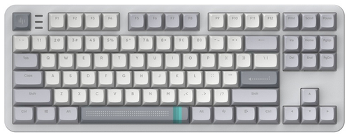 Клавиатура DARK PROJECT ALU87A Daylight серый