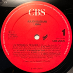 Julio Iglesias - Libra (Голландия 1985г.)