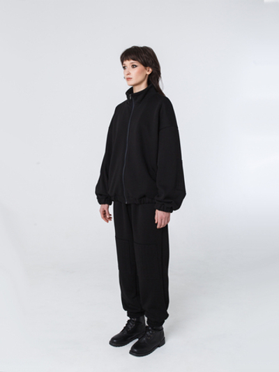 Толстовка "Пацанская". Черная