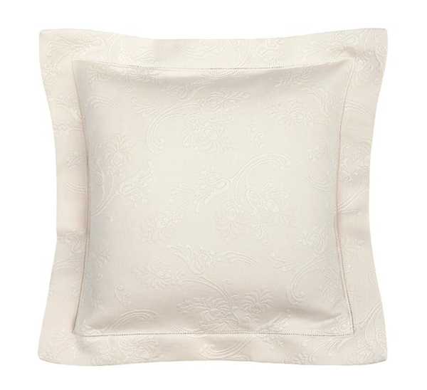 Наволочка декоративная 47х47 Luxberry Country с мережкой экрю