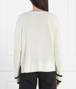 Хлопковый кардиган Marc Cain - кремовый (WS 39.06 M80)