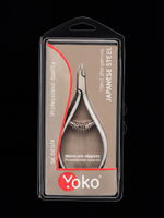 Кусачки Yoko SK 029-4 для кутикулы серия Premium со спиральной пружиной и лезвием 4 мм